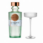 Le Tribute Gin 0.7L 43% + pahar Martini