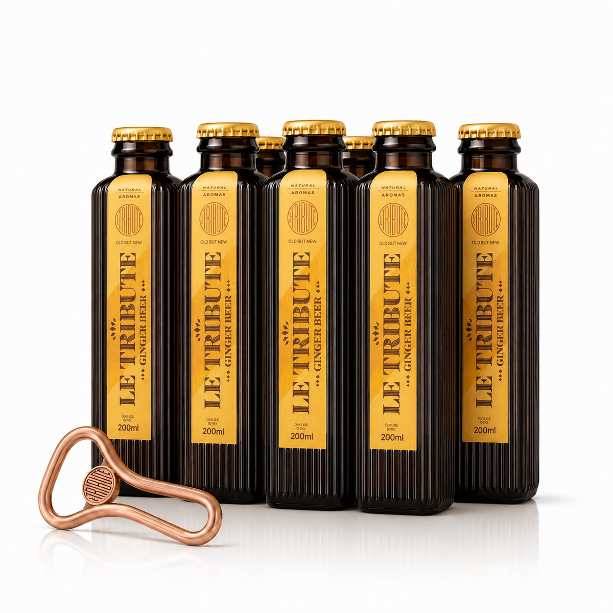 Le Tribute Ginger Beer 0.2L x 6 + desfacator