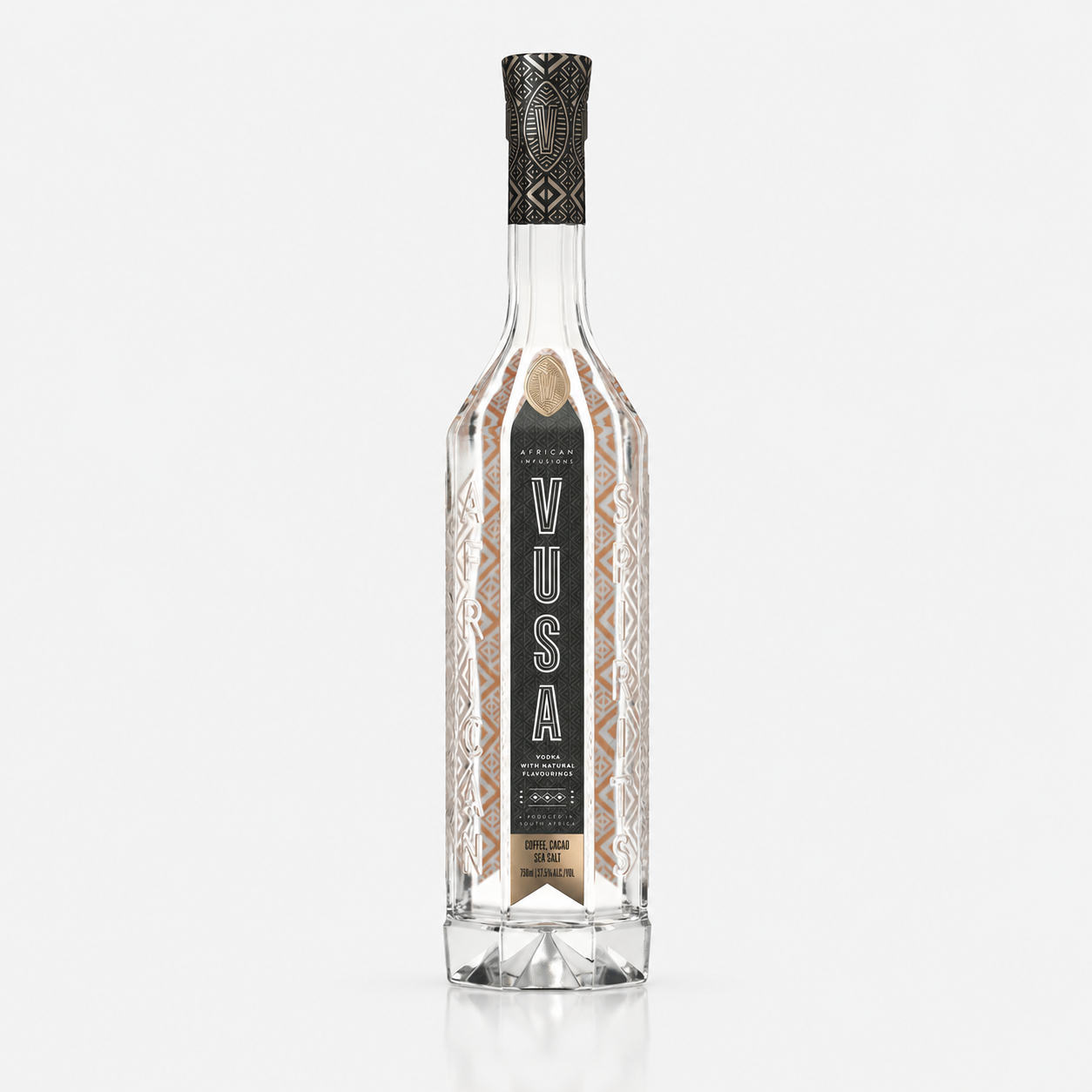 Vusa Cocoa, Coffee & Sea Salt Vodka 0.7L 37.5%