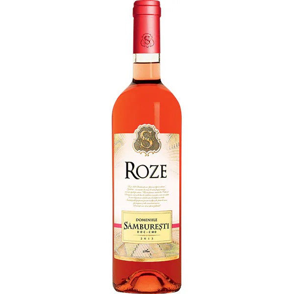 DOMENIILE SAMBURESTI CABERNET S & MERLOT ROSE 0 75L