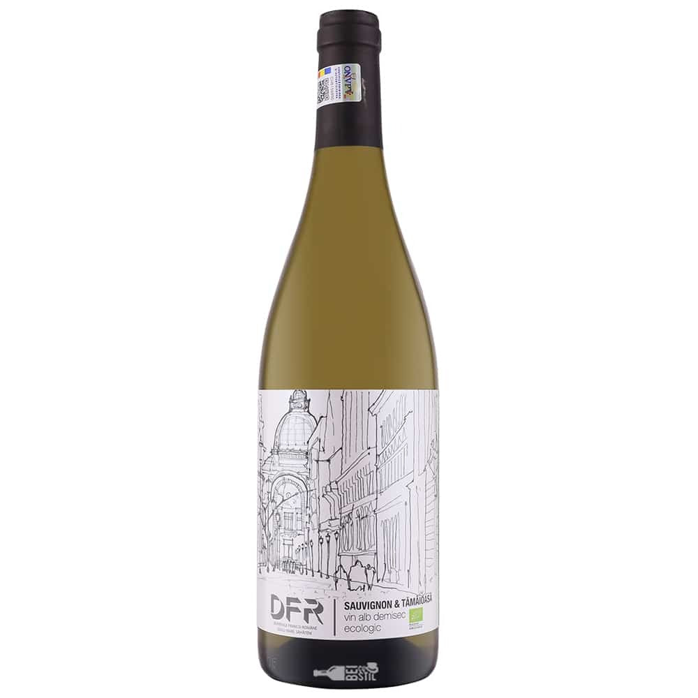 Domeniile Franco Romane Sauvignon Blanc Tamaioasa Romaneasca BIO