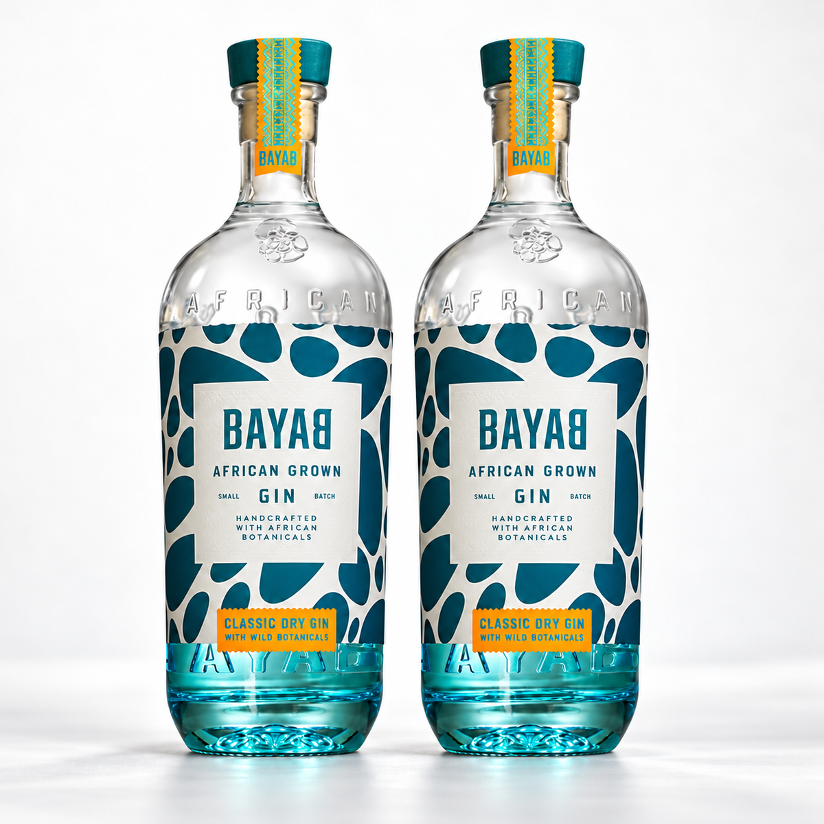 Bayab Classic Dry Gin 0.7L 43% Pachet 1+1 Gratis