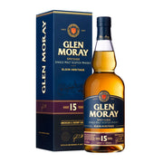 GLEN MORAY SINGLE MALT SCOTCH WHISKY 15YO 0,7L 40%