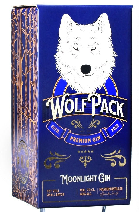 Magura Zamfirei WolfPack Moonlight Giftbox Gin 0.7L