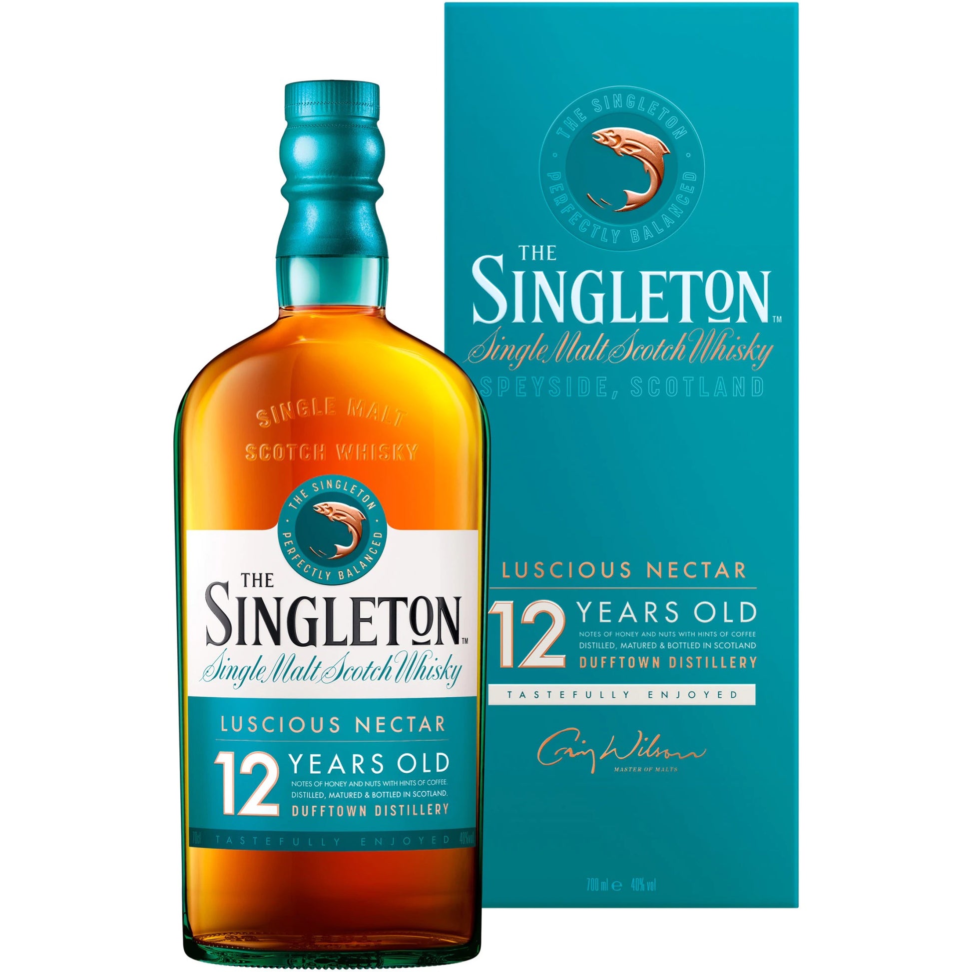 THE SINGLETON OF DUFFTOWN 12YO+GB 40% 0 7L