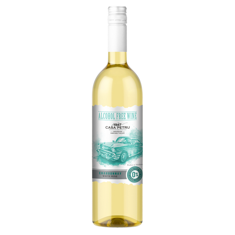 Casa Petru Chardonnay Fără Alcool 0.75L 0%