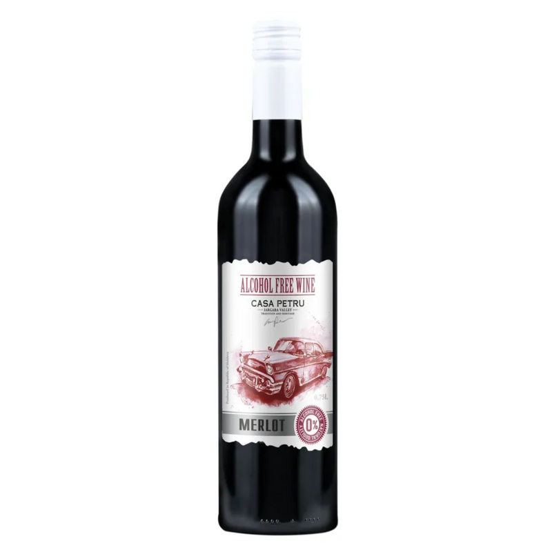 Casa Petru Merlot Fără Alcool 0.75L 0%