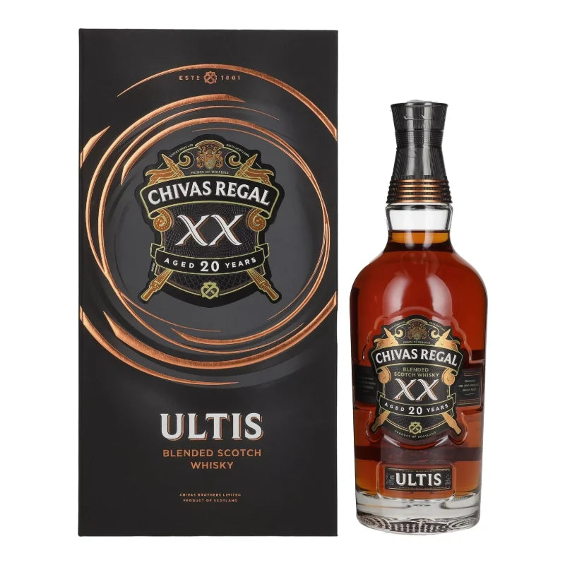 Chivas Regal Ultis XX 20YO 0.7L 40% - sticla si cutie cadou