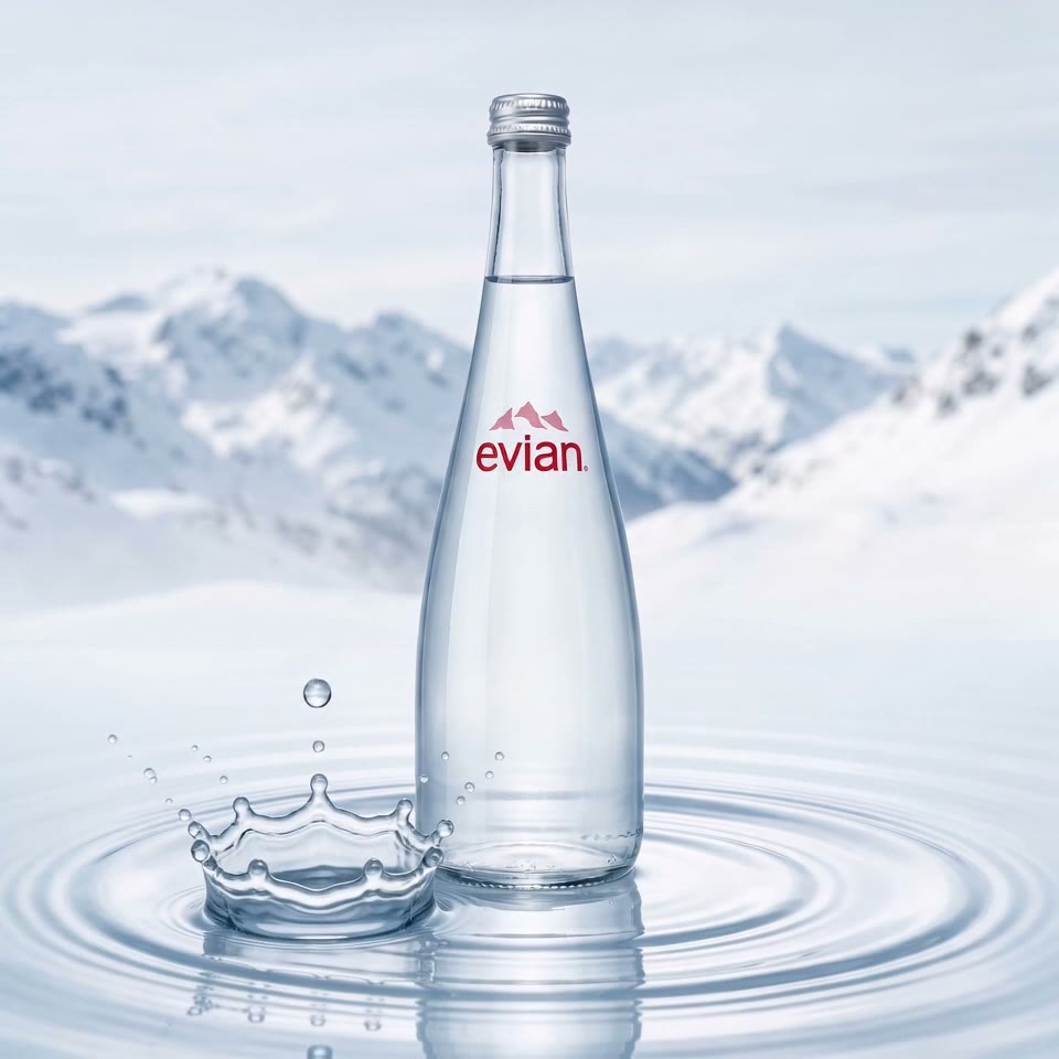 Apă și sucuri — Evian