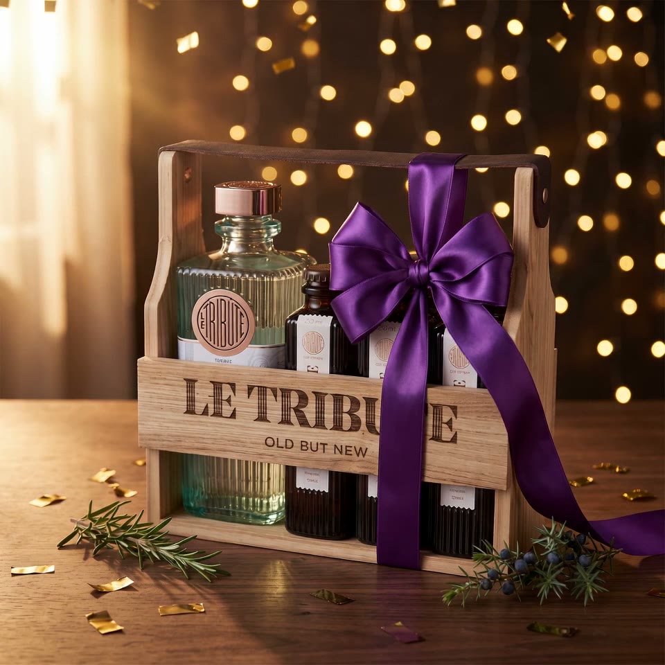 Pachete cadou cu băuturi — Le Tribute gin și tonice