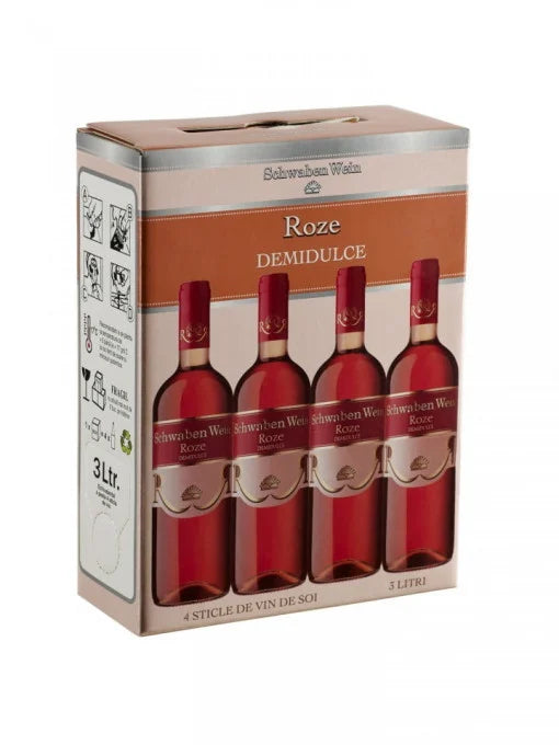 recas schwaben wein roze demidulce bag in box 3l~2494