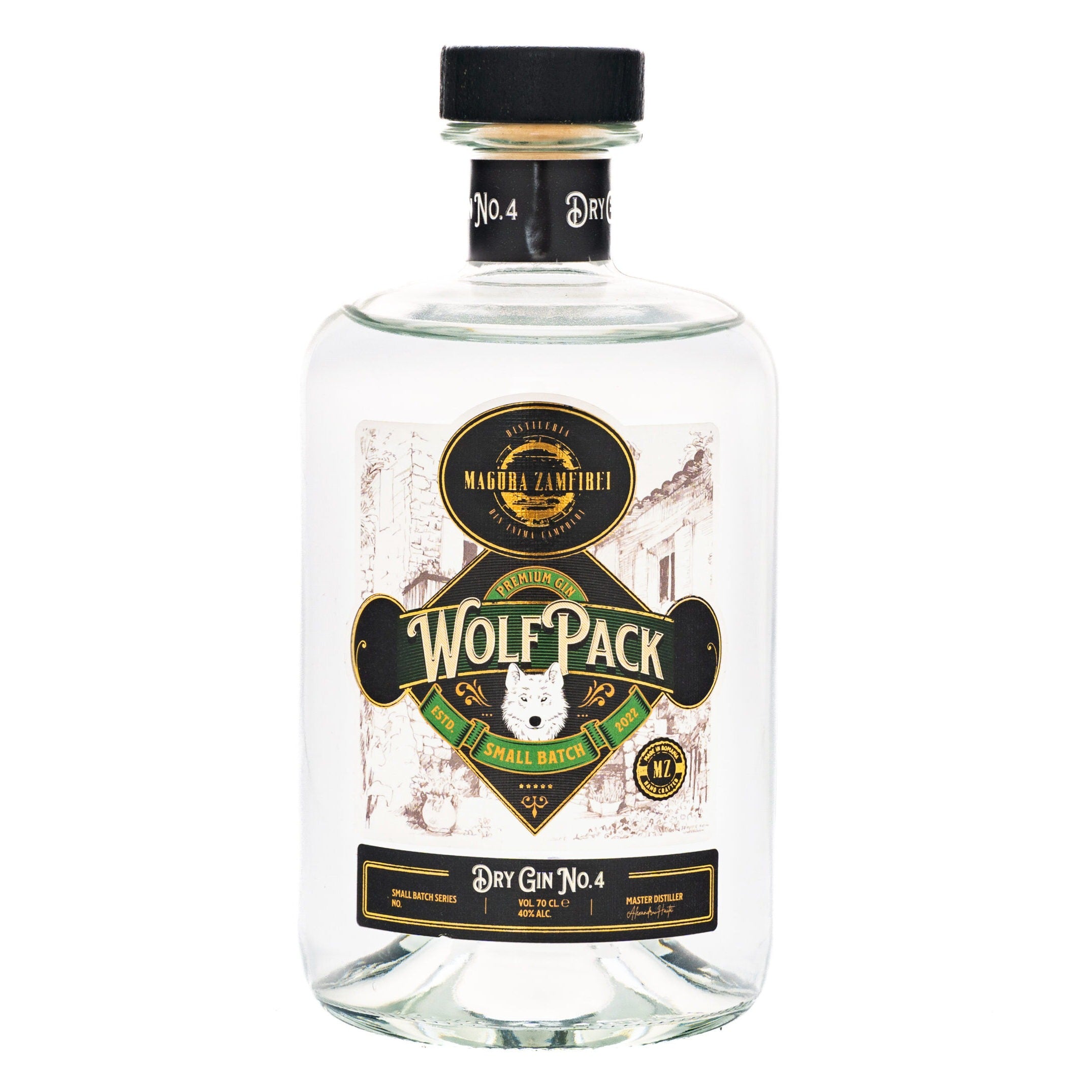 Magura Zamfirei Dry Gin No. 4 0.7L
