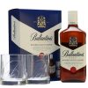 BALLANTINES FINEST 0.7L 2 pahare