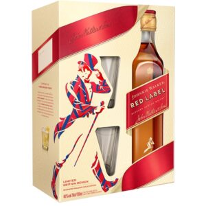 Johnnie Walker Red Label 0.7L 40 2 Pahare