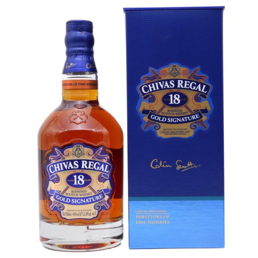 CHIVAS REGAL 18 YEARS+GB 40% 0 7L