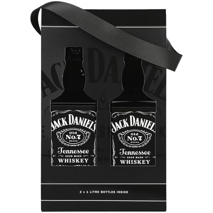 JACK DANIELS 40% TWIN SET 1L