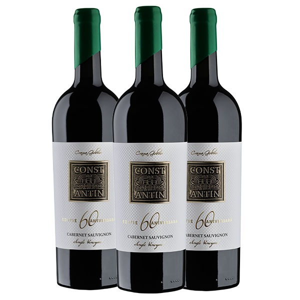 CONSTANTIN 60 Cabernet Sauvignon 3x0 75L (Woodbox)