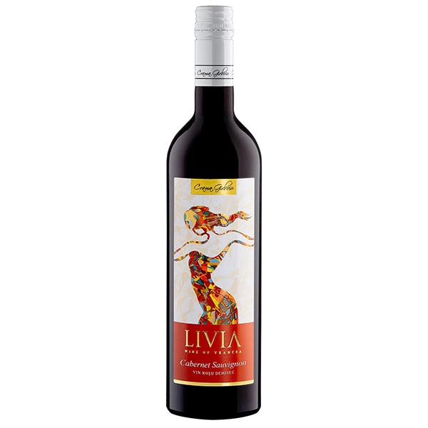 LIVIA Cabernet Sauvignon demisec 0 75L