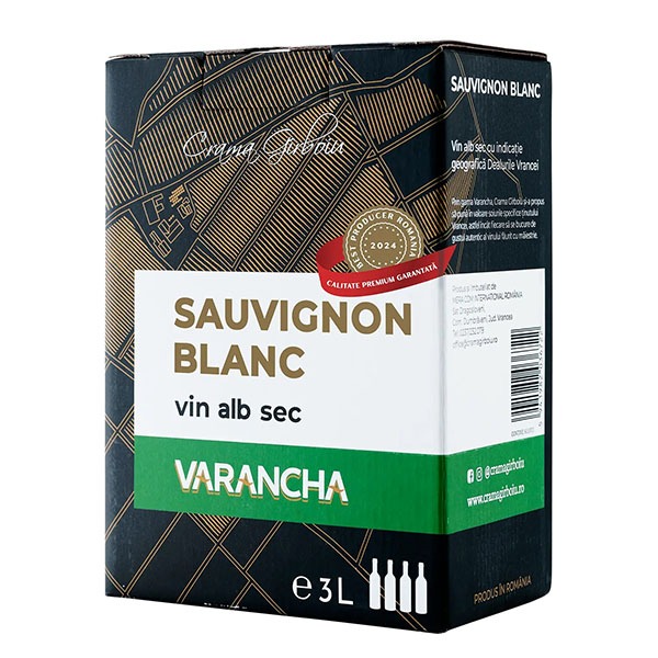 VARANCHA Bag in Box Sauvignon Blanc sec 3L